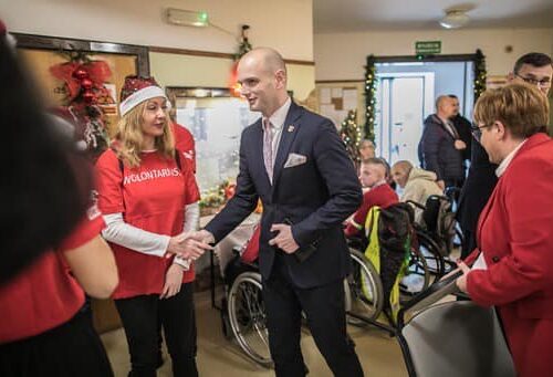Starosta dziękuje wolontariuszom
