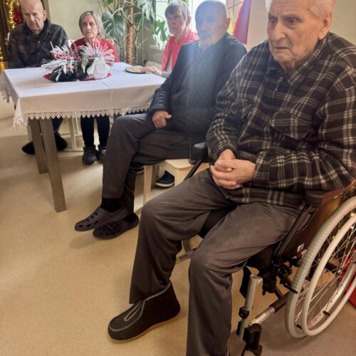 Mieszkańcy DPS na kolędzie 2025